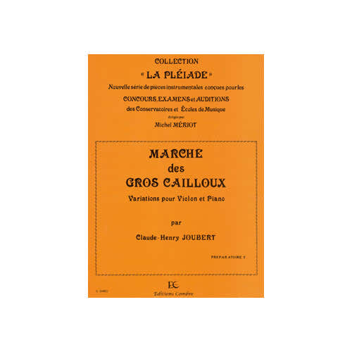 Combre Joubert - Marche Des Gros Cailloux - Violon et Piano