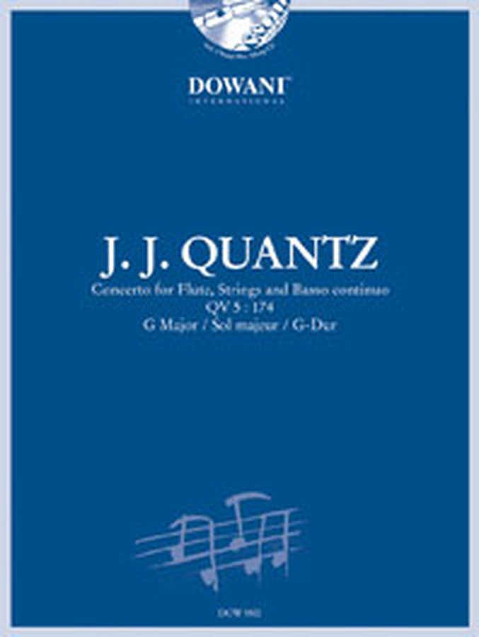 Quz J.J. - Concerto Qv 5 : 174 In G Major - Flute Traversiere Bc