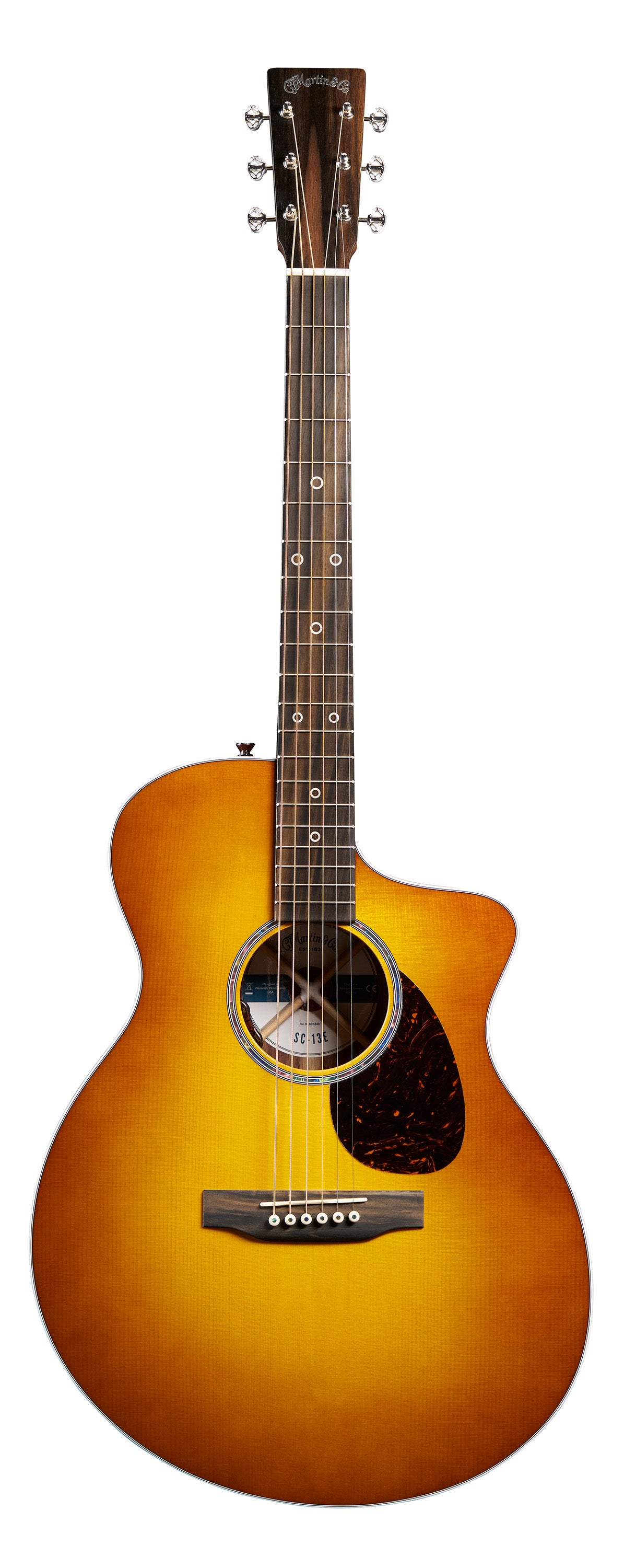 C.F. Martin & Co SC-13E Modern FG Spruce Burst Koa FV