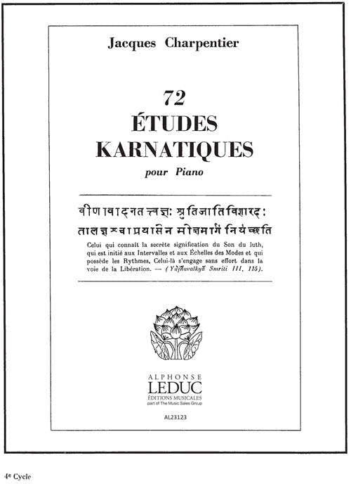 73 Études Karnatiques Cycle 4