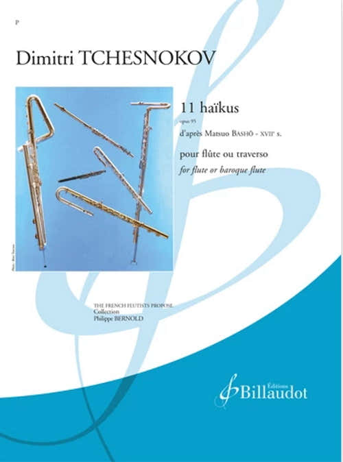 Tchesnokov Diitri - 11 Haikus Opus 95 según Matsuo Basho - Flauta