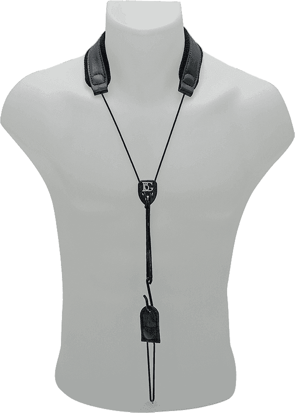 BG C50 - CORDON CLARINETE BAJO CUERO (METAL HOOK)