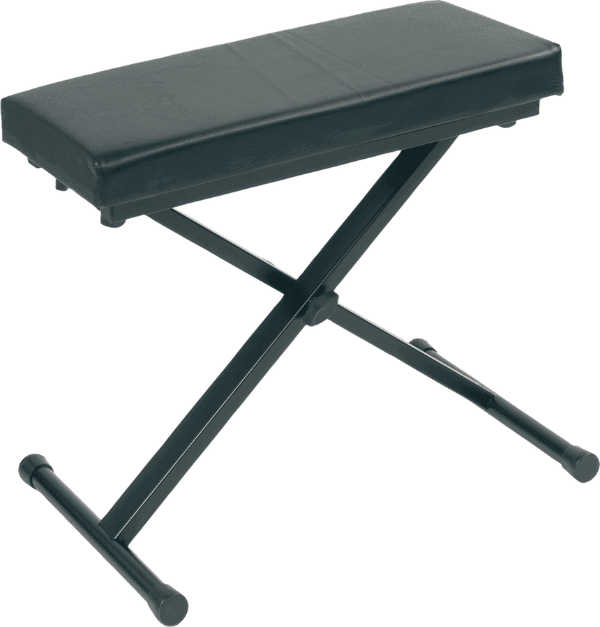 KBX Banco para teclado, negro