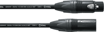 Cable DMX 5 pines conectados 5M