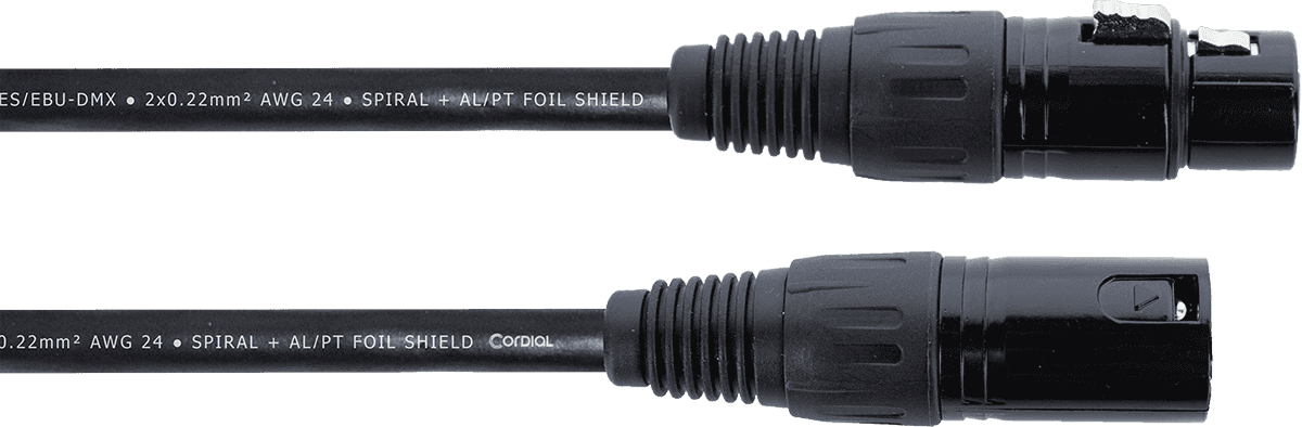 CORDIAL ED1FM Cable AES/EBU 11 Ω - ,22 mm² - 1 m