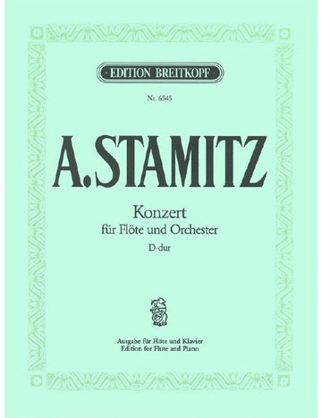 Stamitz - Flätenkonzert D-dur - Flute et Piano