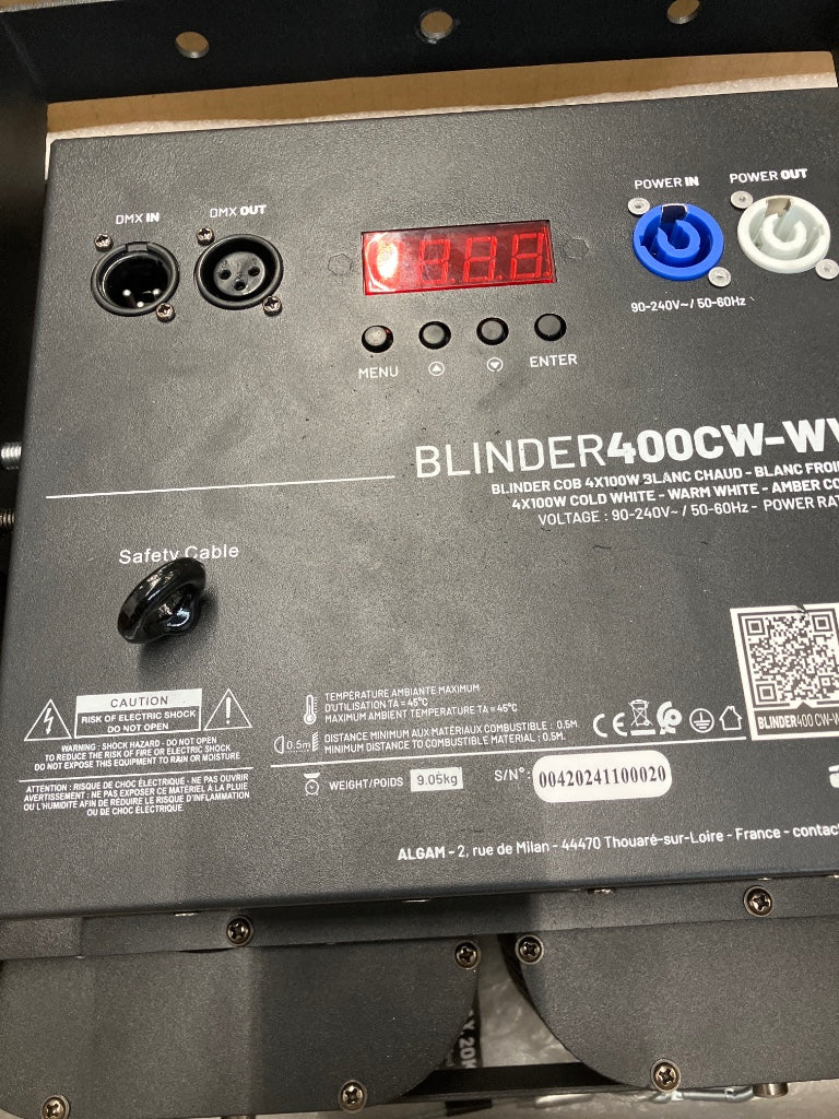 Blinder 400CW-WWA - B Stock