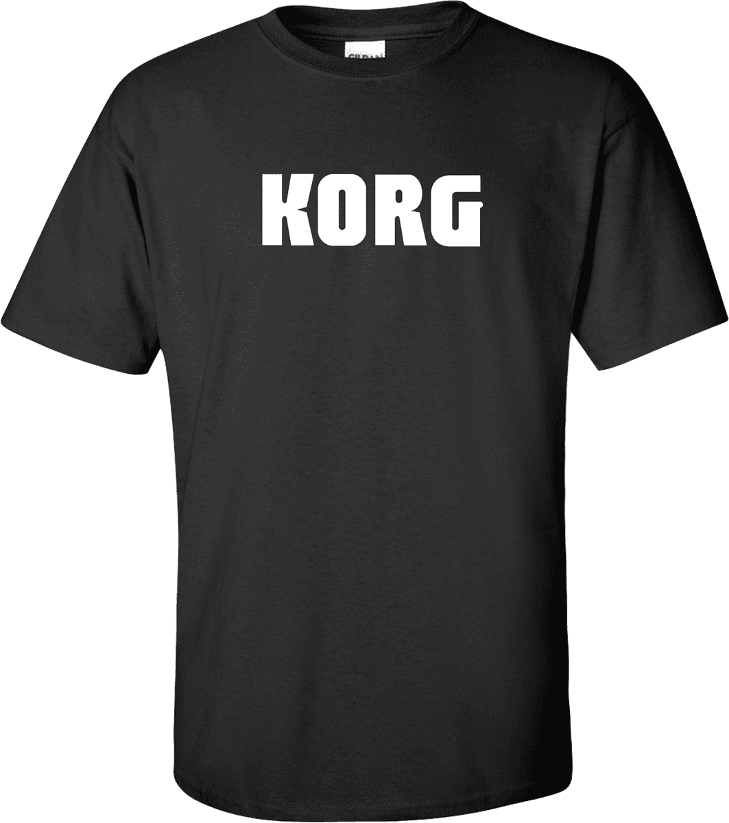 T-Shirt Korg Xl Textile Tee Shirts Black Korg Size Xl