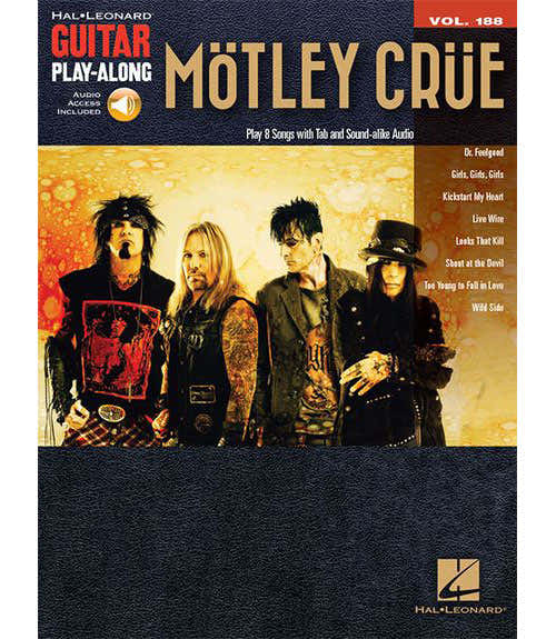 Hal Leonard Guitar PLAY-along Vol.188 - Motley Crue