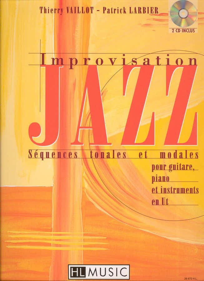 Larbier P. / Vaillot T. - Improvisation Jazz Vol.1 + CD - Clavier