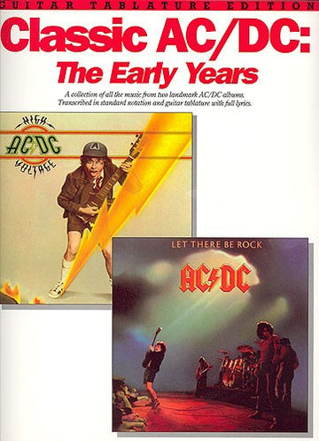 Ac/dc - Classic Ac/dc The Early Years - Guitarra