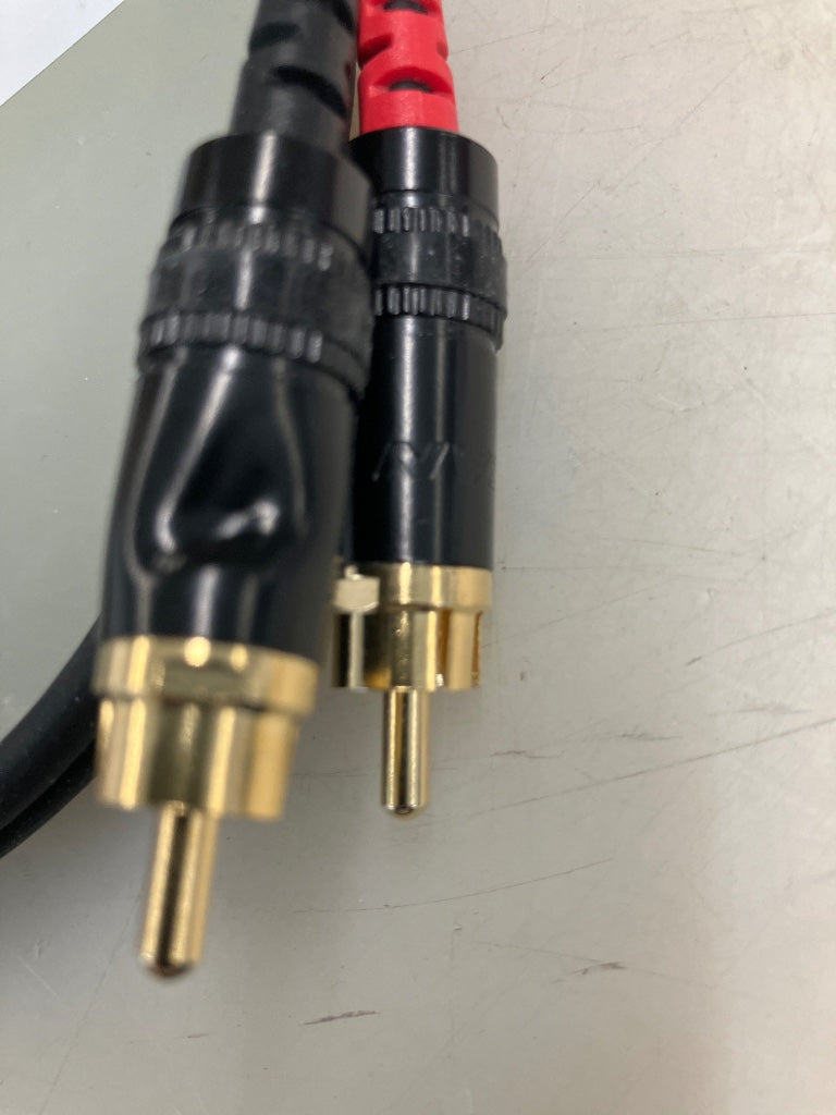 Cable Audio Doble Jack Mono - RCA 60 CM - Stock B
