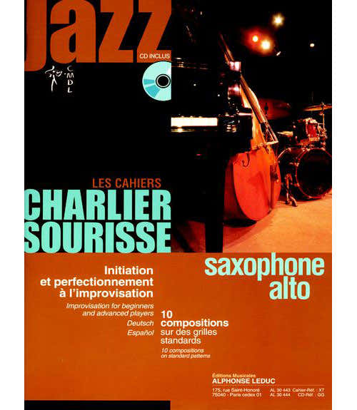 LES CAHIERS CHARLIER-SOURISSE POUR SAX ALTO + CD