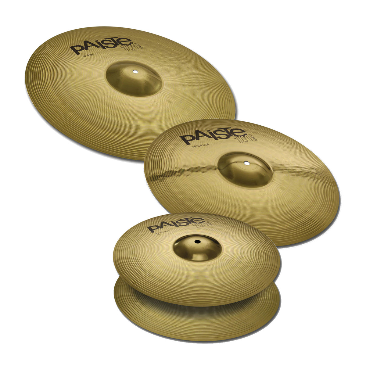 Rydeen 22 Purpurina negra + HW680W + Paiste 101