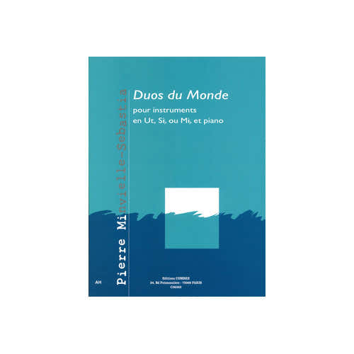Minvielle - Duos Du Monde - Instruments En Ut Sib Ou Mib Et Piano