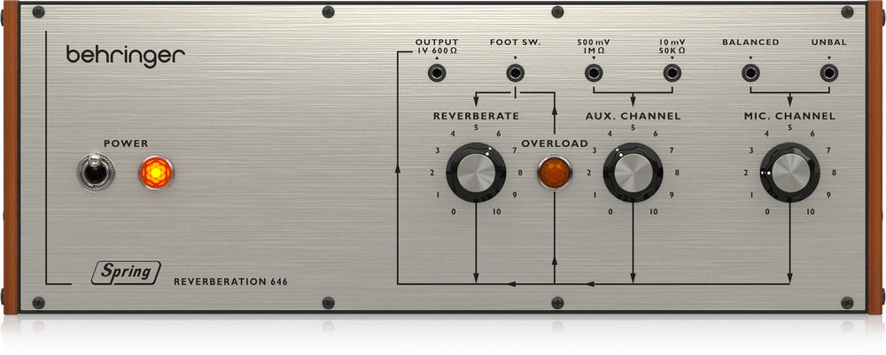 Behringer Reverberación de muelles 646