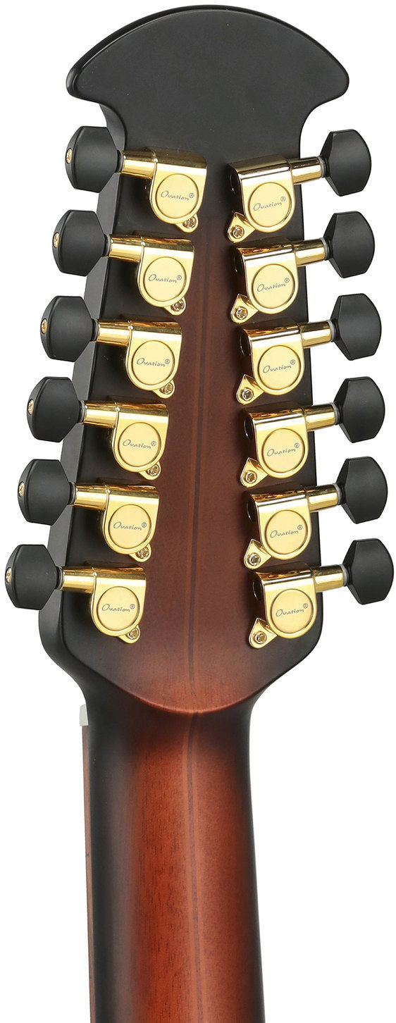 Pro Series Elite Deep Bowl 12 string Sunburst