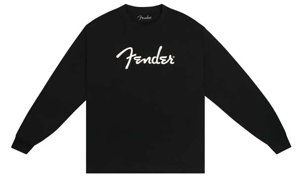 Spaghetti Logo Long-Sleeve T-Shirt Black M