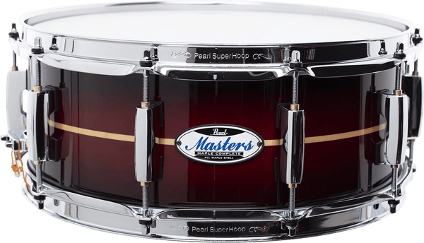 Masters Maple Complete 14X5.5 Rojo Burst Stripe