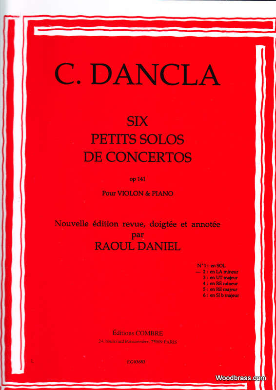 Dancla - Petit Solo N.2 Concerto Op.141 - Violon et Piano