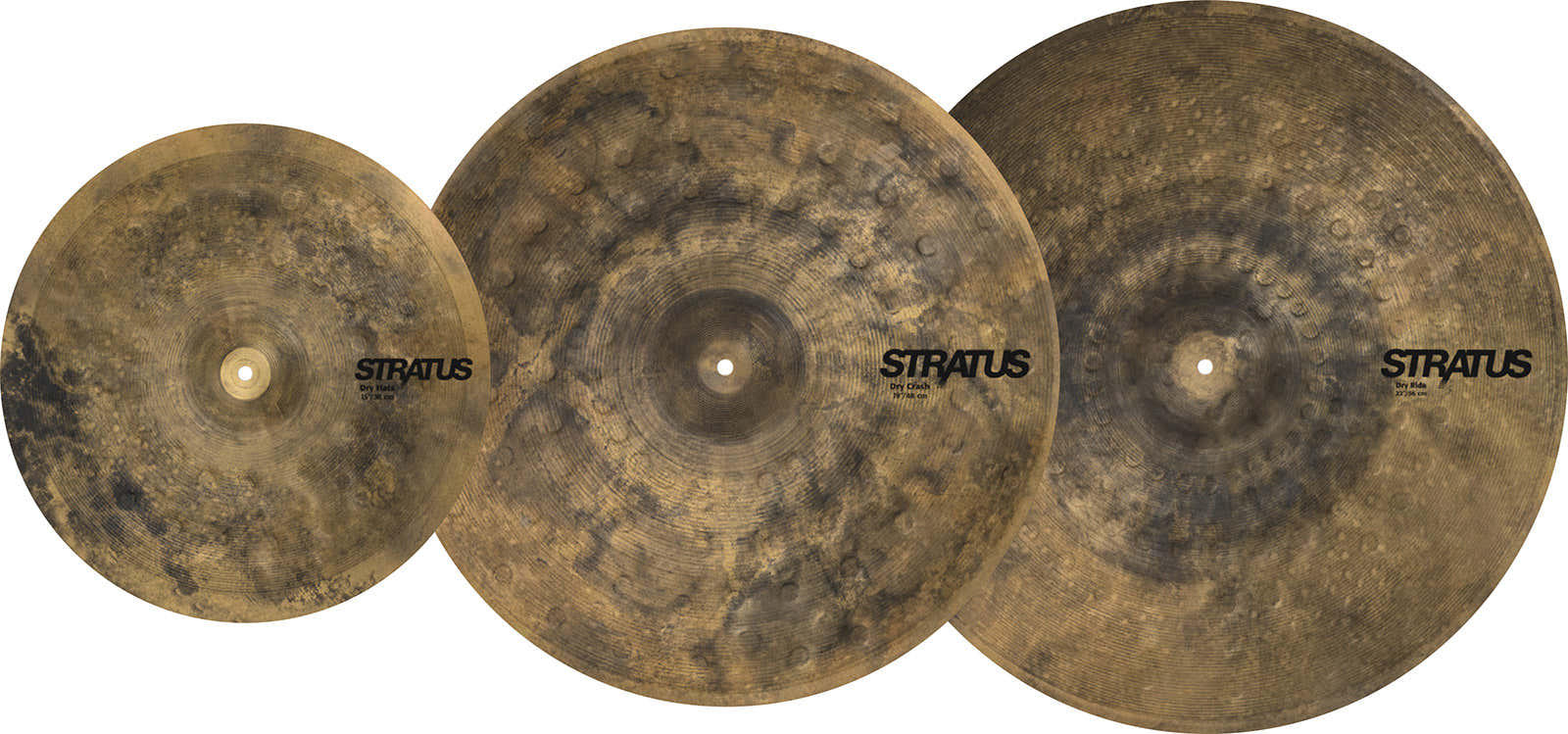 Pack Stratus Dry 15"-19"-22" +9 DÍAS DE PRUEBA DRUMEO