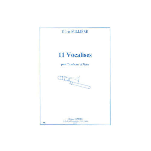 Milliere - 11 Vocalises - Trombone et Piano
