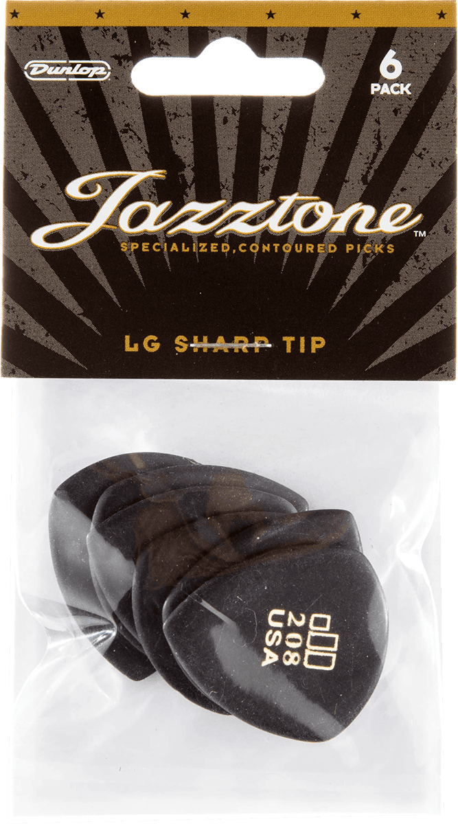 Dunlop 6 x Jazztone 208 Large Sharp