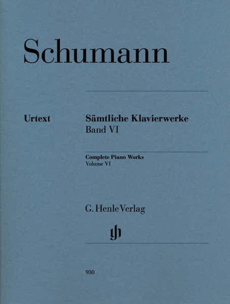 Schumann R. - Complete Piano Works Volume Vi