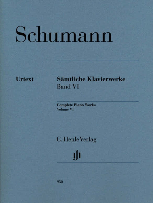 Schumann R. - Obras completas para piano Volumen Vi