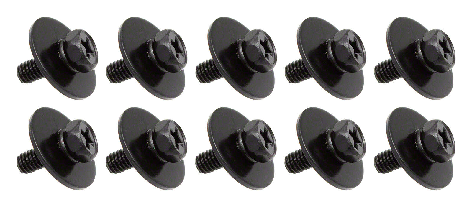 M4 11mm Negro - Tornillo Interior Para Casco De Madera (X10)