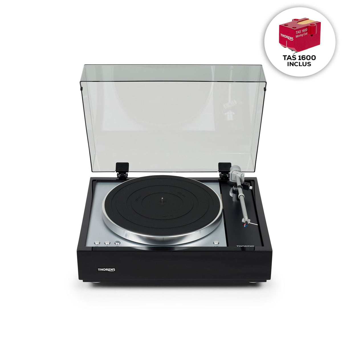 Thorens TD 1601 BLACK INCLUDED TAS 1600
