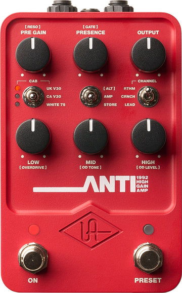 UAFX ANTI 1992 Amplificador de alta ganancia