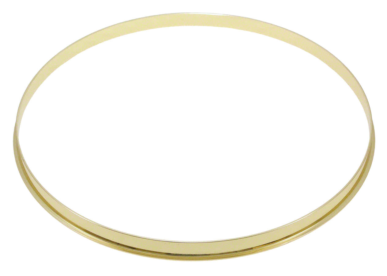 Aro de Acero 14" Dorado 2.3mm Simple Flange