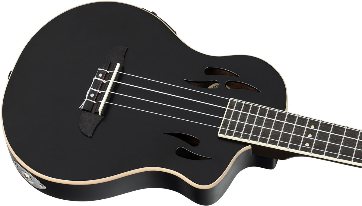 Ukulele Tenor Touplayer Black Mat