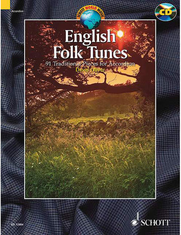 ENGLISH FOLK TUNES + CD - ACCORDION