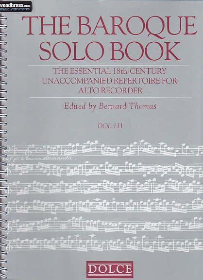 El libro de solos barrocos - Flauta de pico alto solo