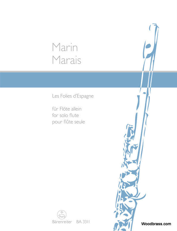 Marais Marin - Folies D'espagne - Flute Solo