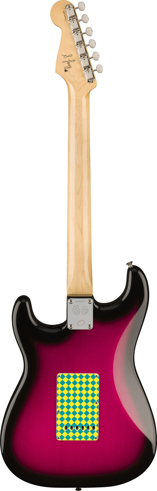 Stratocaster Signature Steve Lacy MN People Pleaser Chaos Burst