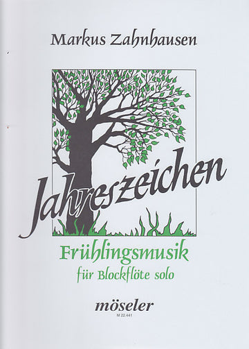 Zahnhausen - Jahreszeichen NR. 1 Fruhlingsmusik - Flute A Bec Solo