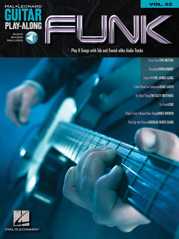 Guitar Play Along Vol.052 - Funk + Audio En Ligne - Guitar Tab