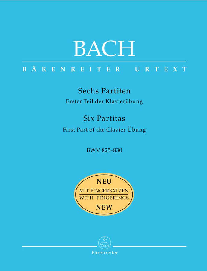 Bach J.S - Six Partitas BWV 825-830 - Piano