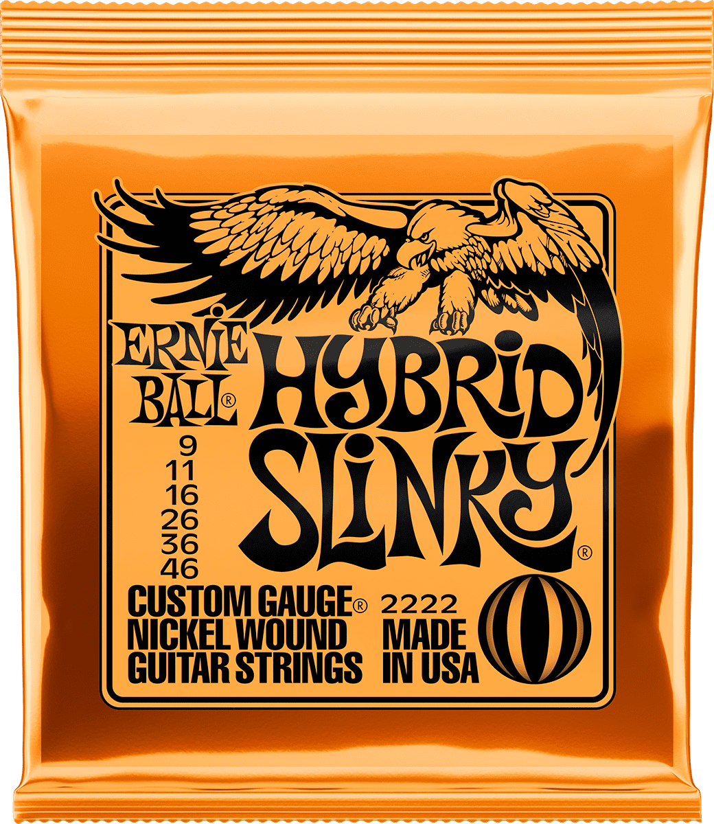 Ernie Ball 2222 Slinky híbrido 9-46