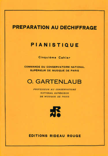GARTENLAUB - PREPARATION AU DECHIFFRAGE PIANO VOL.5 - FORMATION MUSICALE