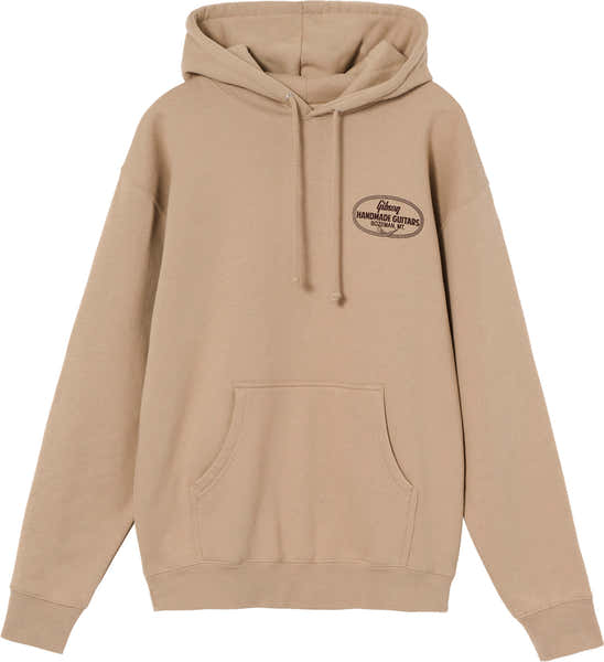 SWEAT Hoodie Handmade Guitars (Tan), 3XL