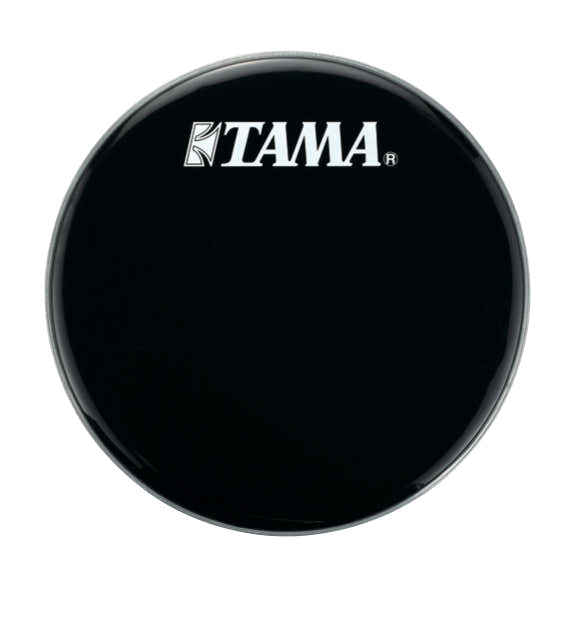 BK22BMWS - HEAD RESONNANT BLACK 22"  LOGO TAMA