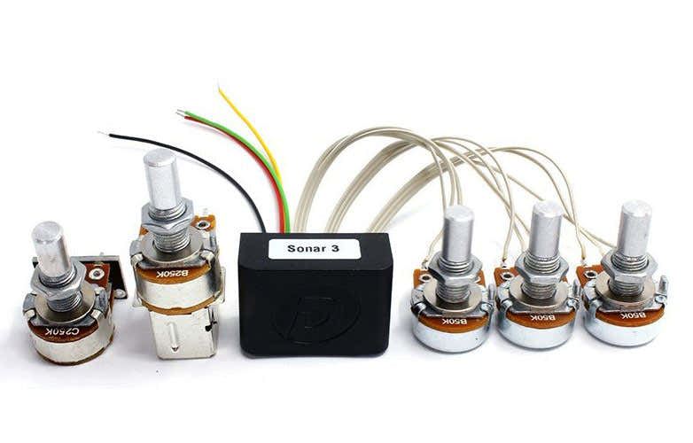 DELANO SONAR BASS PREAMP electrónica de 3 bandas
