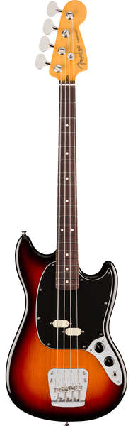 American Professional Classic Mustang Bass RW Sunburst de 3 colores