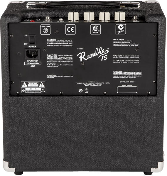 Rumble 15 (V3) Negro/Plateado