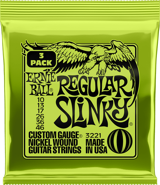 3221 Regular Slinky 10-46 Paquete de 3