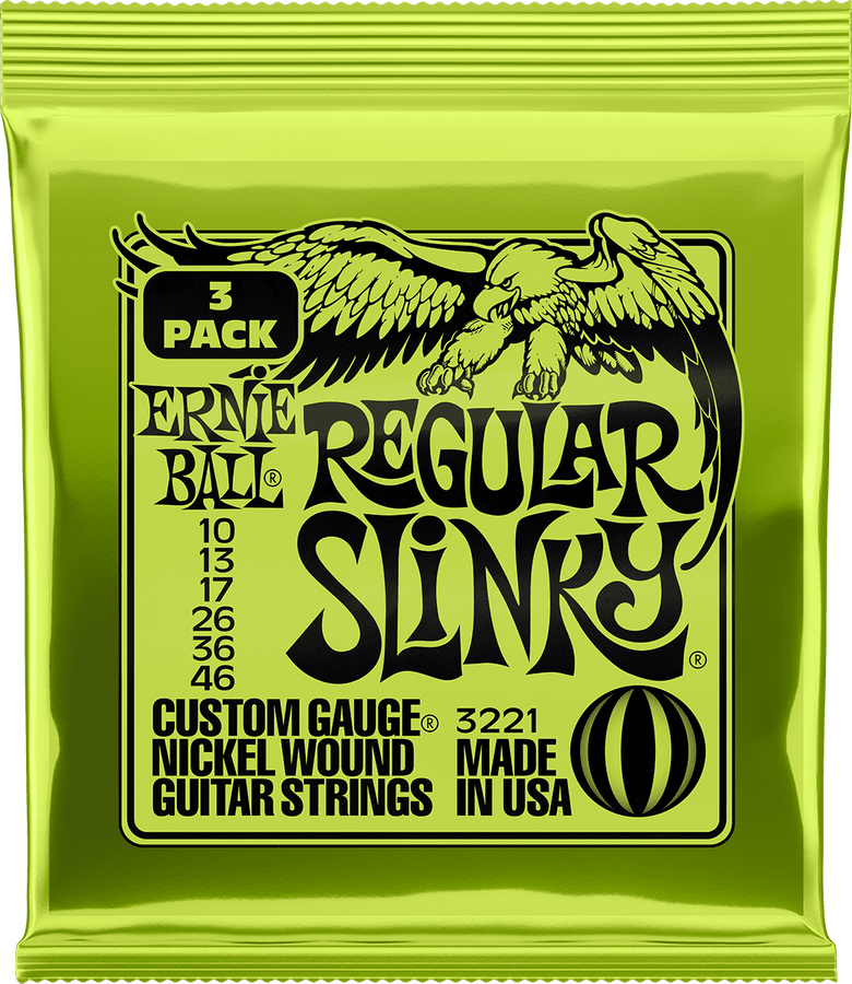3221 Regular Slinky 10-46 Paquete de 3